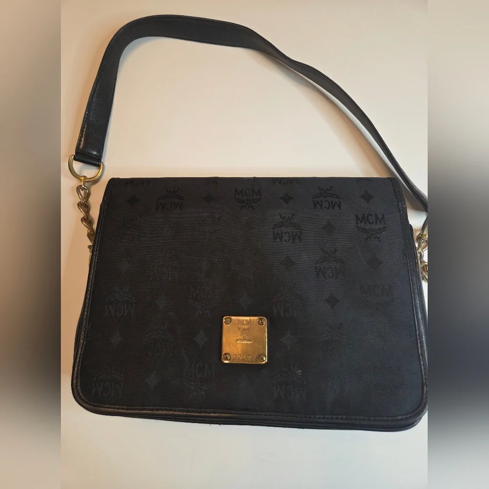 MCM Black Shoulder Bag - Picture 6 of 16